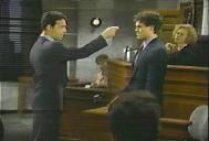 Cass, Morgan, and ex-Maisie as the judge