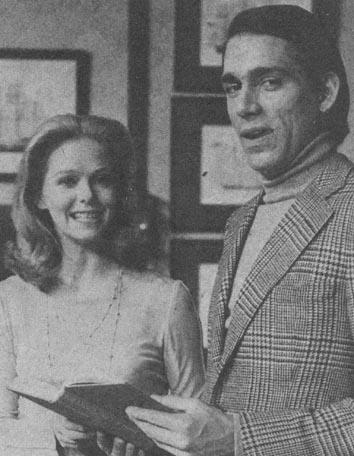 With Jeanne Lange (Carol Lamonte)