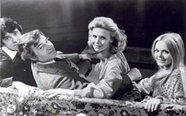 John with Michael, Pat, and Marianne