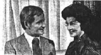 Dr. Kurt Landis (Donald Madden) and Liz